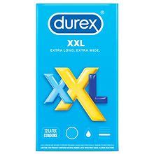 Durex XXL Condoms for Men, Natural Rubber Latex